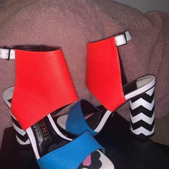 kat maconie rossana color block heels - Picture 2 of 5